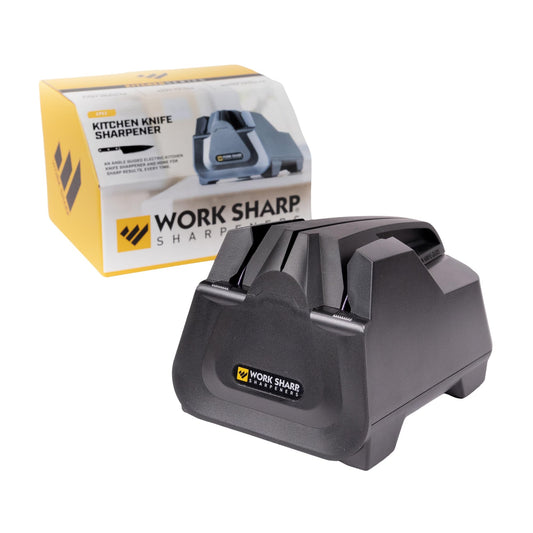 Work Sharp vue avant montrant design compact et bénéfice gain d'espace