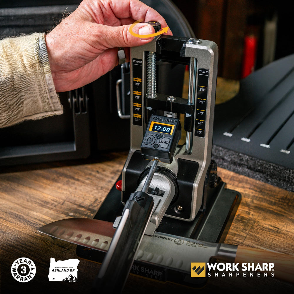 Work Sharp présentation des plaques pour progression des grains