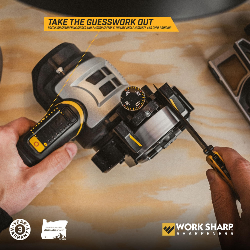 WORK SHARP assortiment de bandes abrasives pour dégrossir et polir