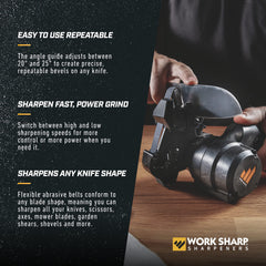 Work Sharp MK2 guide d'angle 20°/25° assurant précision et répétabilité