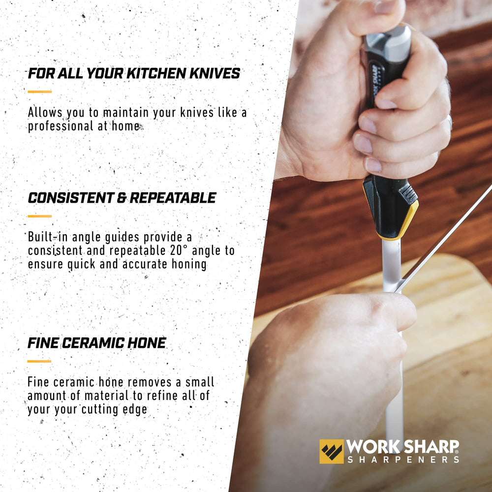 Work Sharp pied caoutchouc assurant stabilité et sécurité
