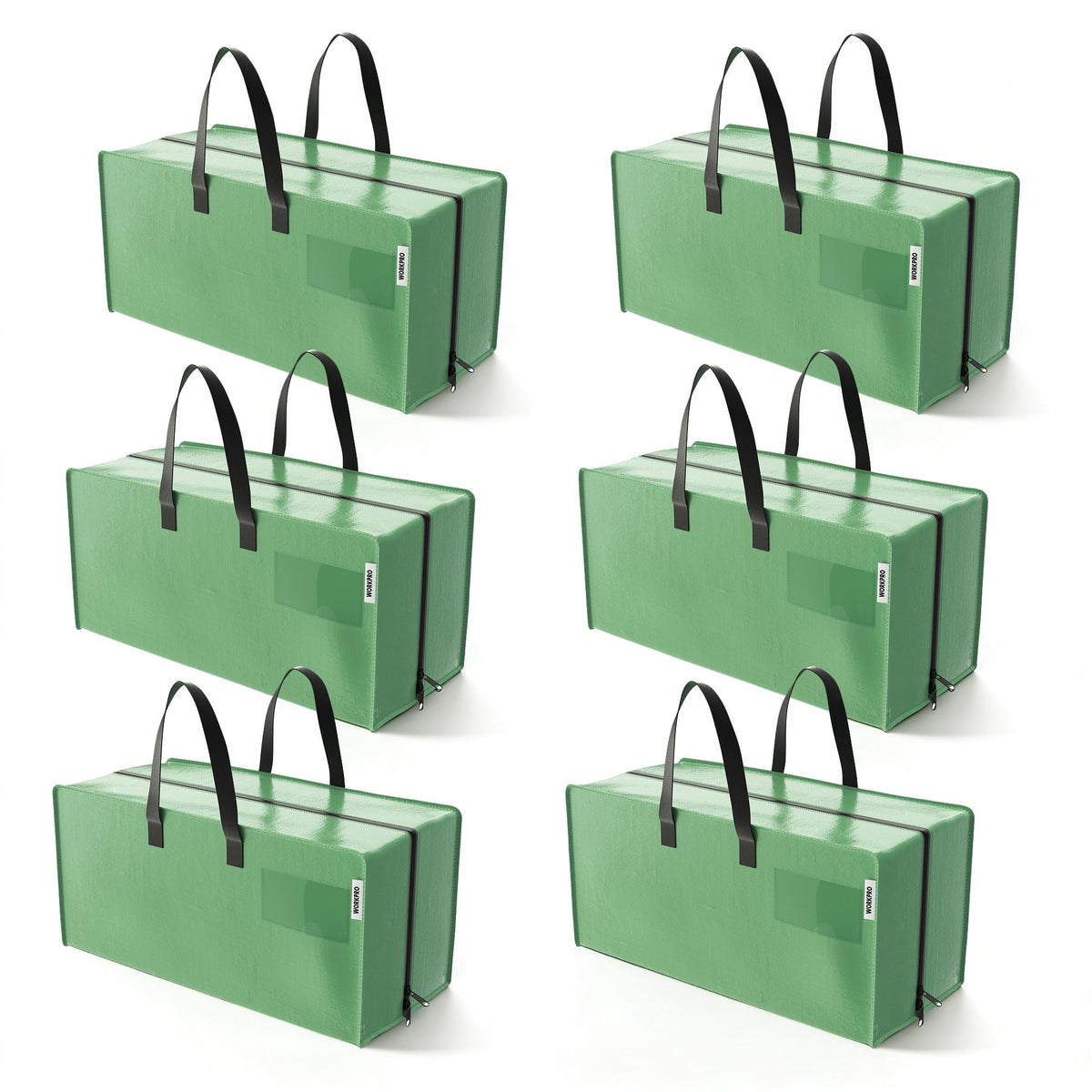 WORKPRO sac vue avant montrant la grande ouverture et organisation facile