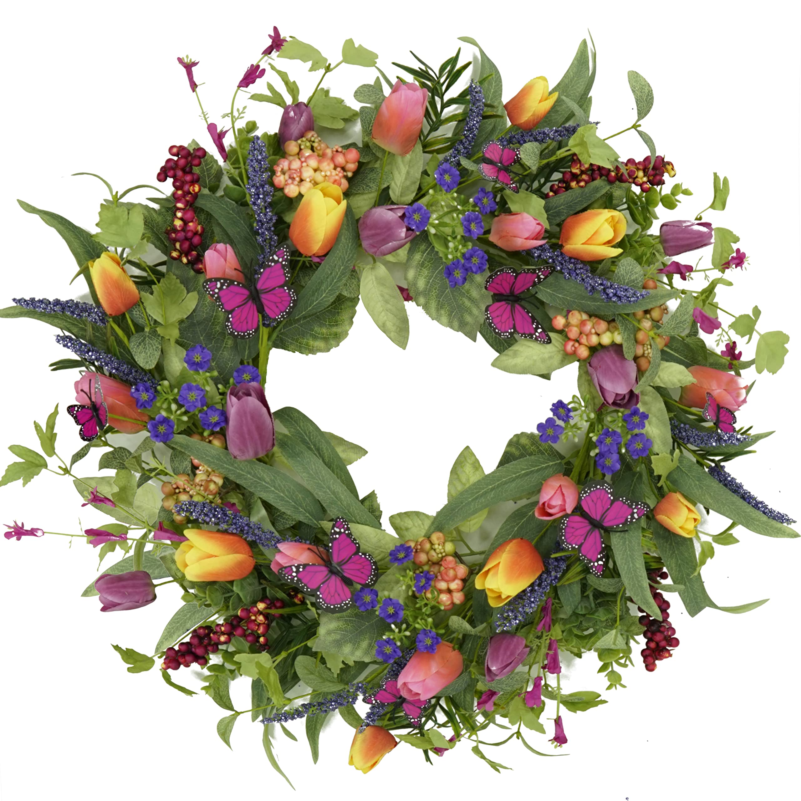 WreathDream couronne face porte pour accueil chaleureux