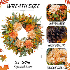 wreathqueen gros plan dahlia en soie texture réaliste et durable