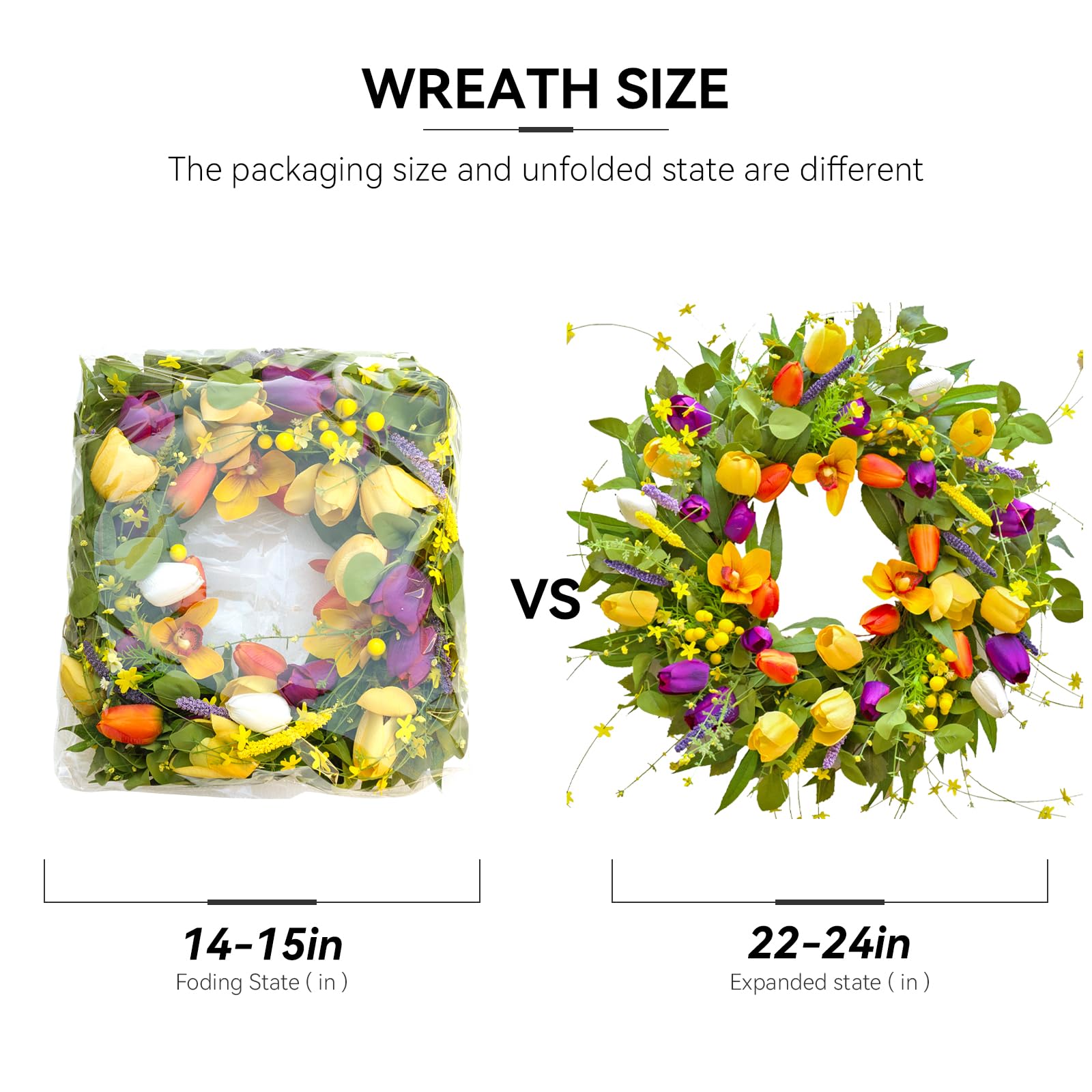 wreathqueen eucalyptus et fougères ensemble offrant texture naturelle