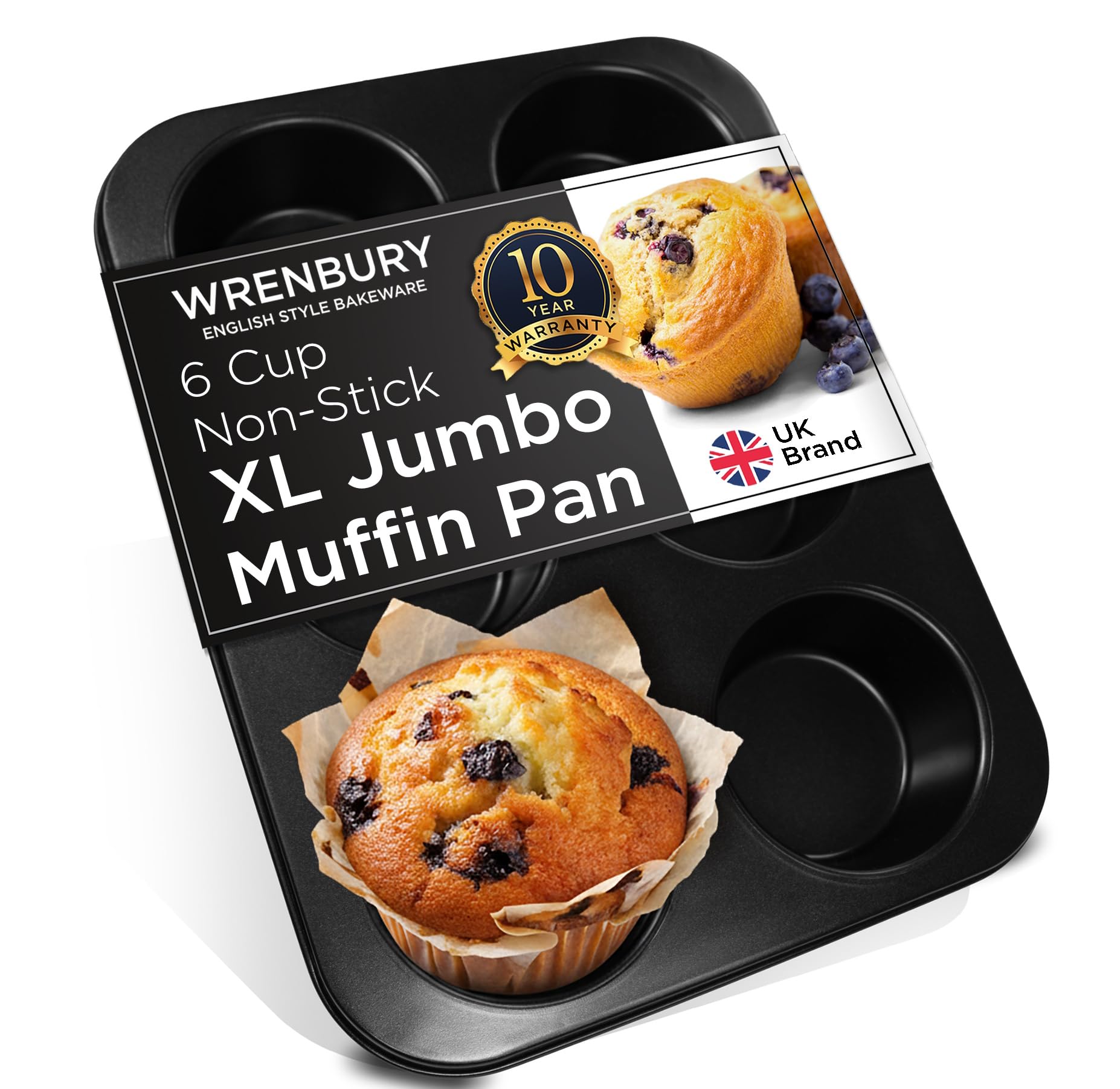 Wrenbury vue avant du moule jumbo montrant six cavités et finition professionnelle