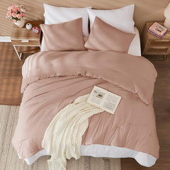 WRENSONGE couette installée sur lit illustrant confort et esthétique apaisante