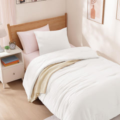 WRENSONGE couette installée dans un dortoir illustrant praticité et style