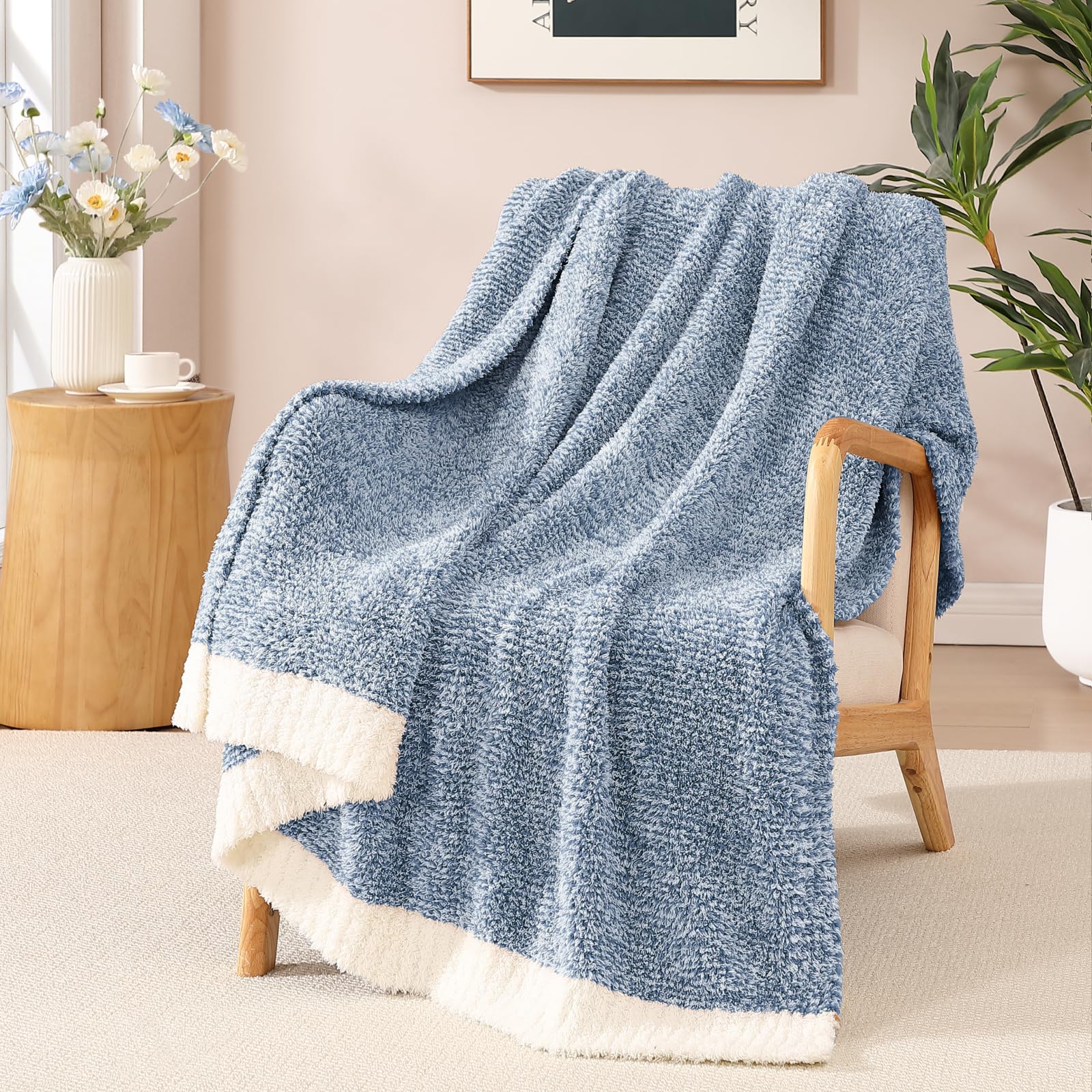 WRENSONGE vue recto du plaid montrant confort et élégance