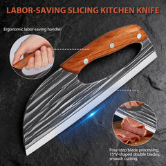 Wruhamd boning knife lame profil pour découpes précises et sans effort