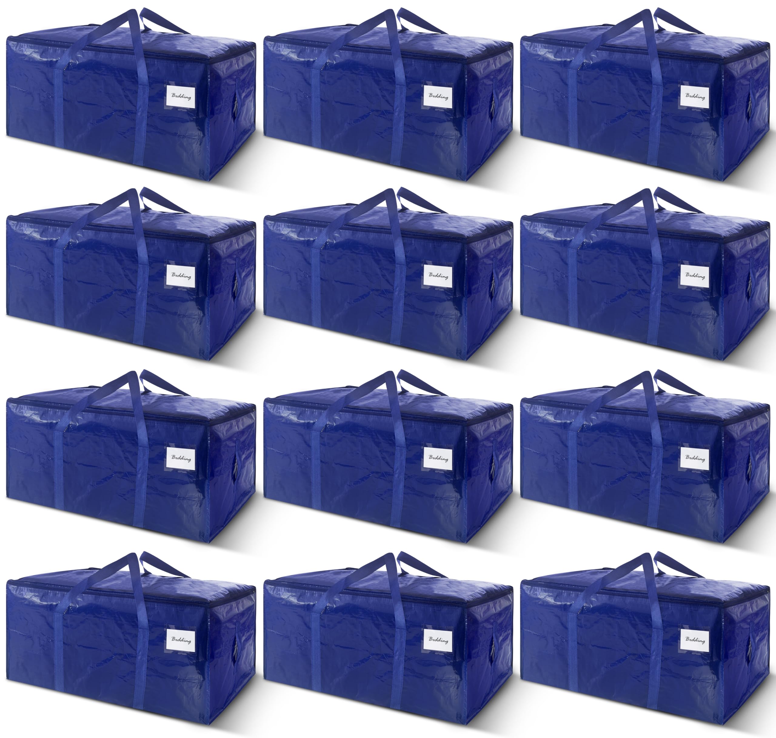 WTREE face avant du sac bleu foncé montrant la robustesse et capacité