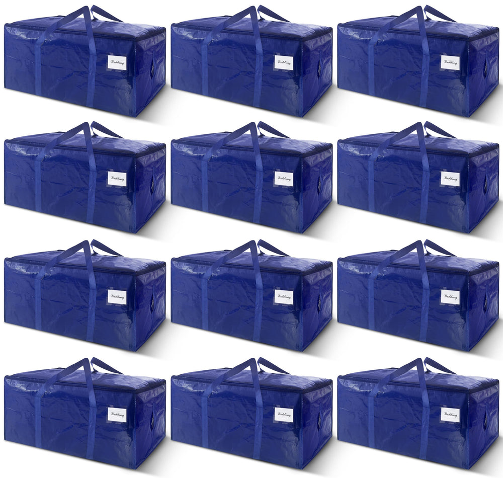 WTREE face avant du sac bleu foncé montrant la robustesse et capacité