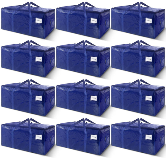 WTREE face avant du sac bleu foncé montrant la robustesse et capacité
