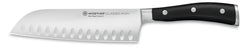 Wüsthof Classic IKON Santoku face complète, montre équilibre et finition