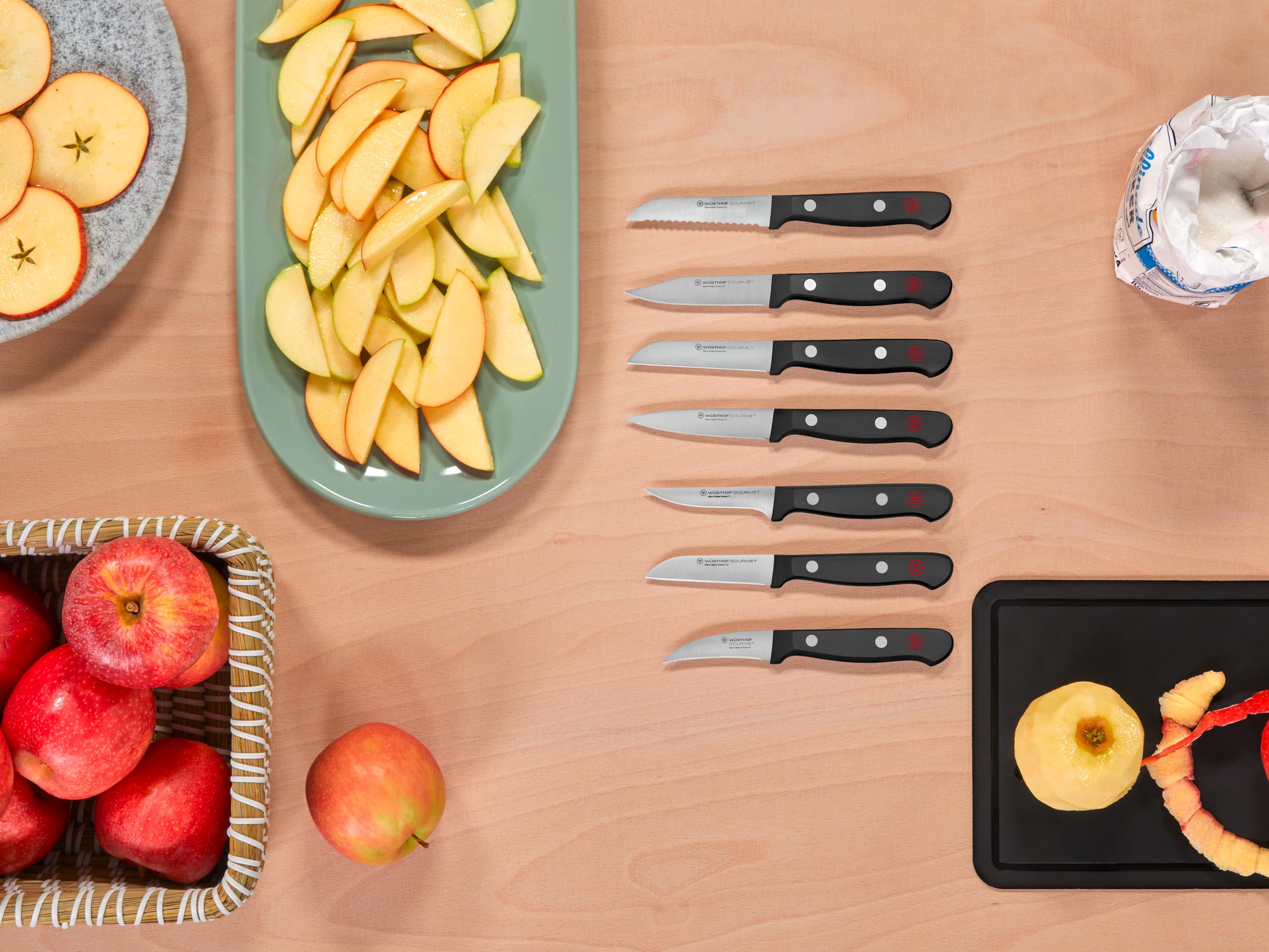 Wüsthof mise en scène cuisine montrant utilisation quotidienne fiable