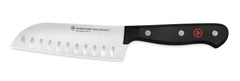 WÜSTHOF santoku 5" face avant montrant le design noir et la lame précise