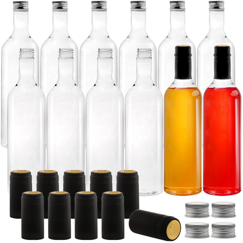 WUWEOT bouteille face 750 ml plastique, présentation élégante et sûre