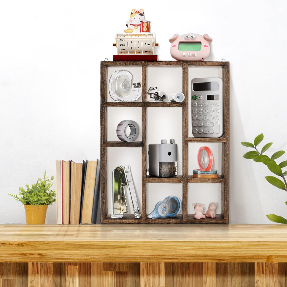 WUWEOT présentoir avec mugs, plantes et photos pour mise en scène
