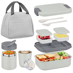 WyfKyd boîte bento ouverte montrant quatre compartiments, organisation pratique