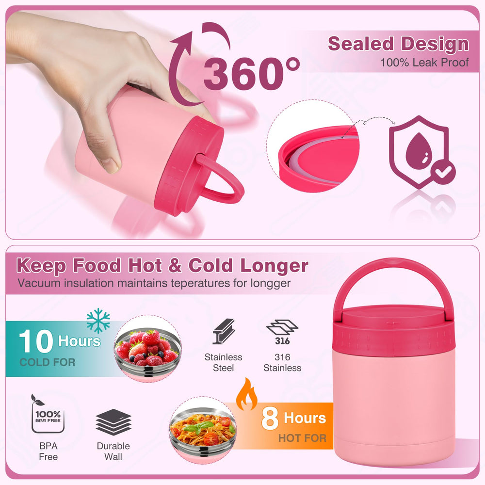 WyfKyd sac repas nylon contenant l'ensemble pour transport pratique