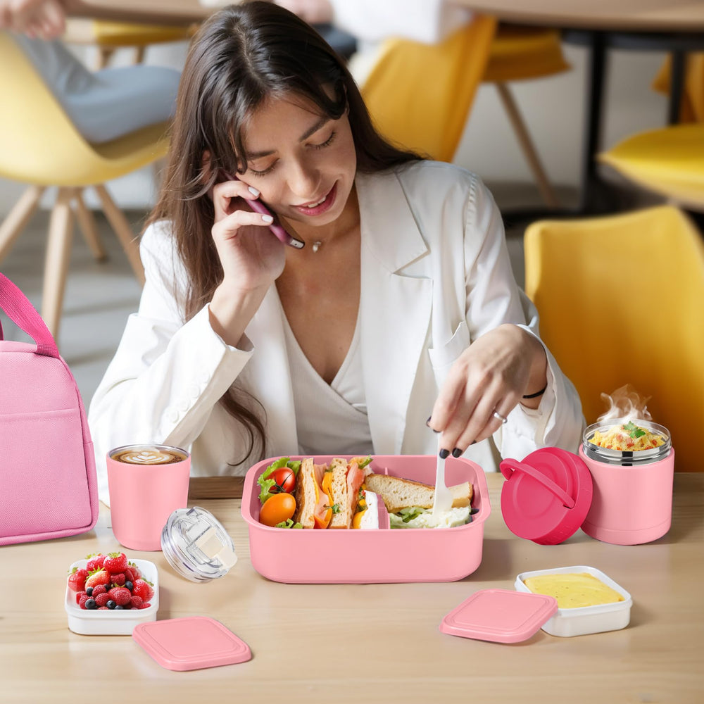 WyfKyd ensemble utilisé au bureau repas chaud conservé et organisé