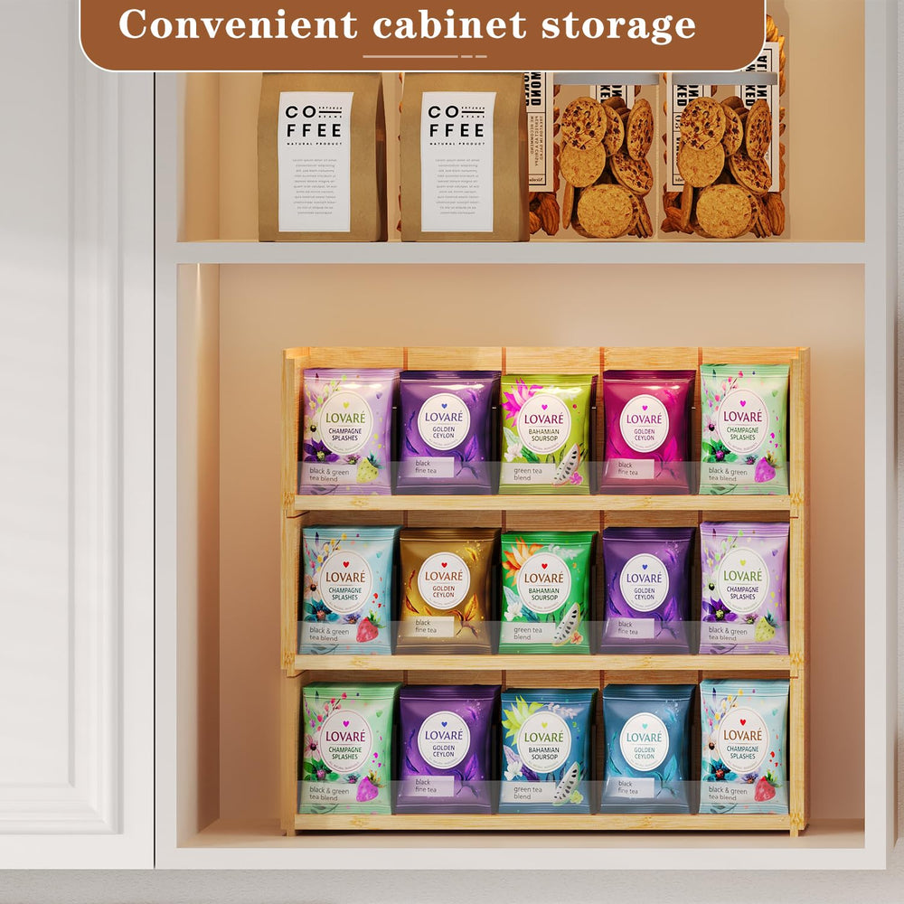 X-cosrack boîte posée sur plan de travail pour gain de place pratique