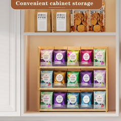 X-cosrack boîte posée sur plan de travail pour gain de place pratique