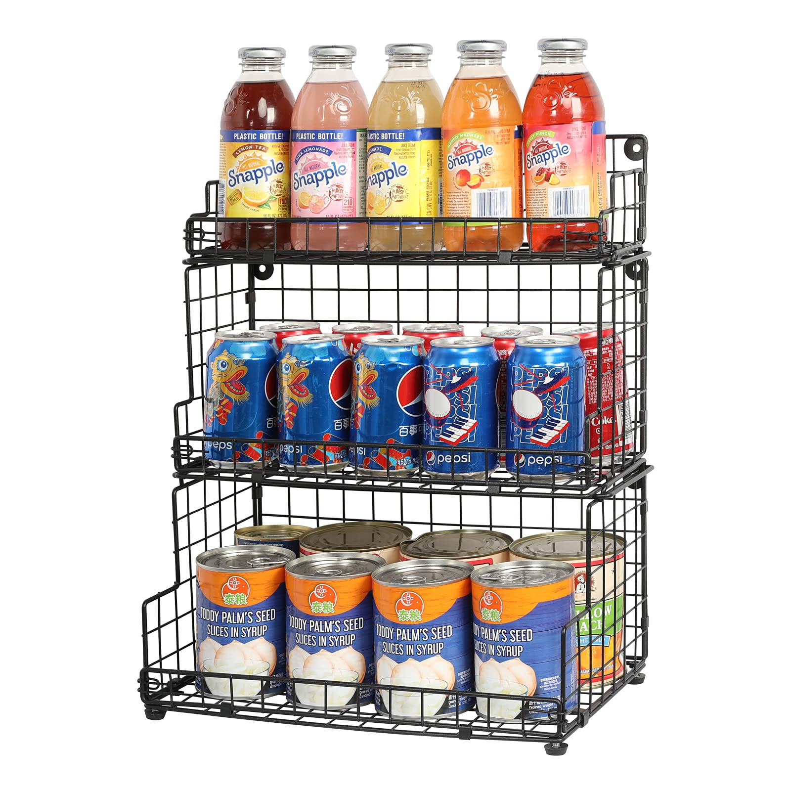 X-cosrack trois bacs séparés flexibilité d'utilisation multiple