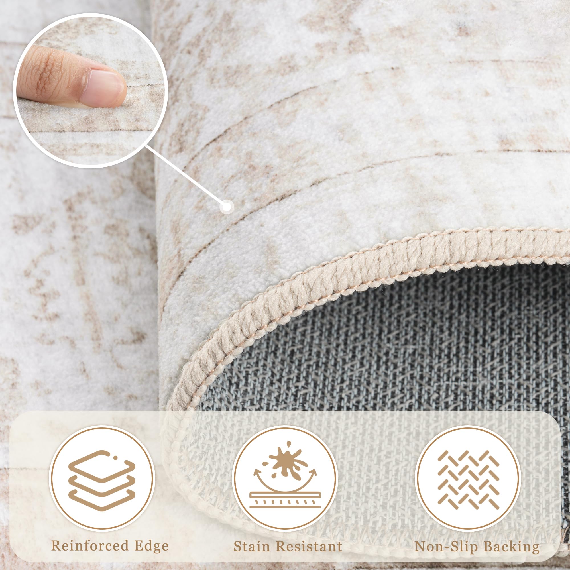 Xafir zoom motif médaillon oriental ajoutant caractère élégant