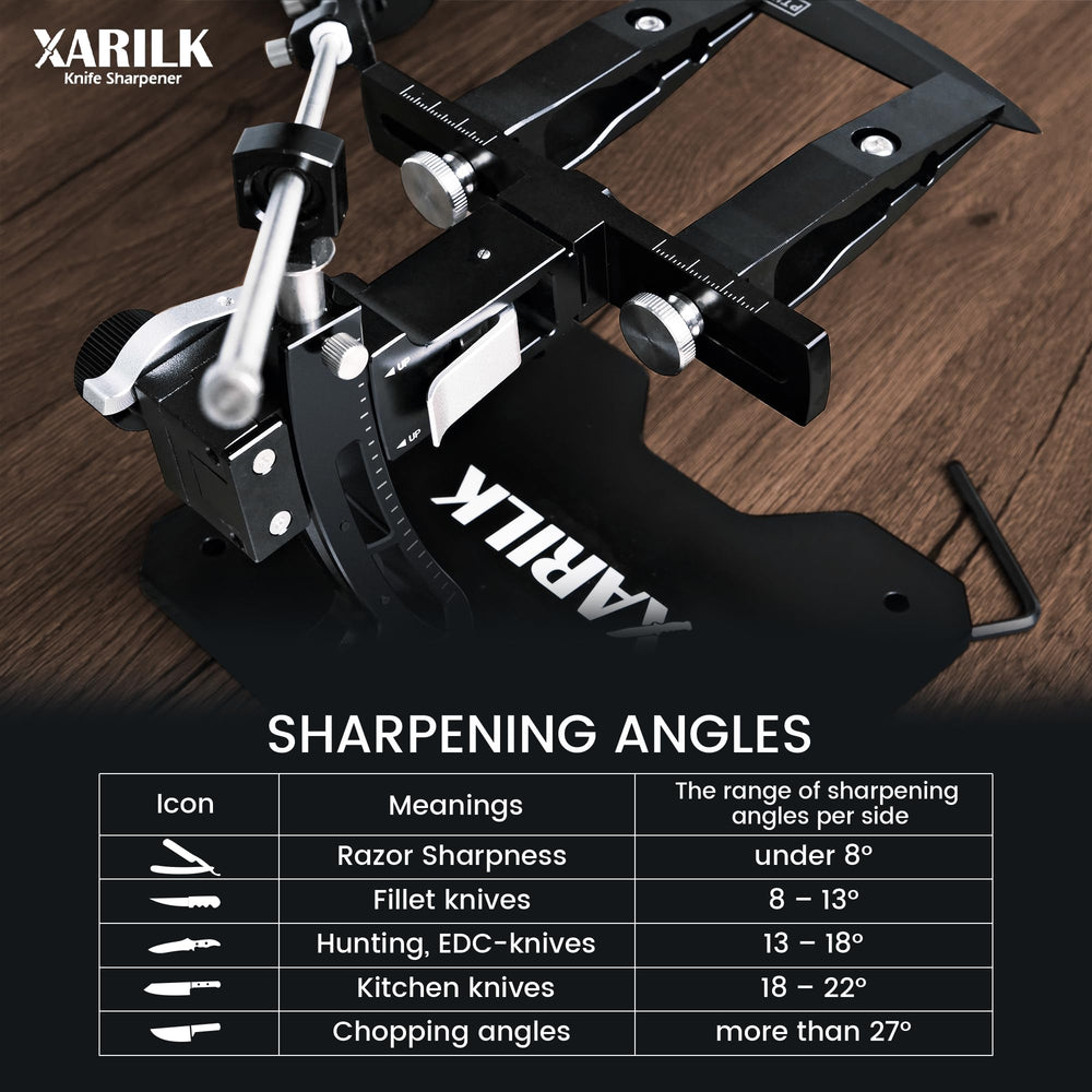 XARILK mise en situation en cuisine pour couteau de chef tranchant