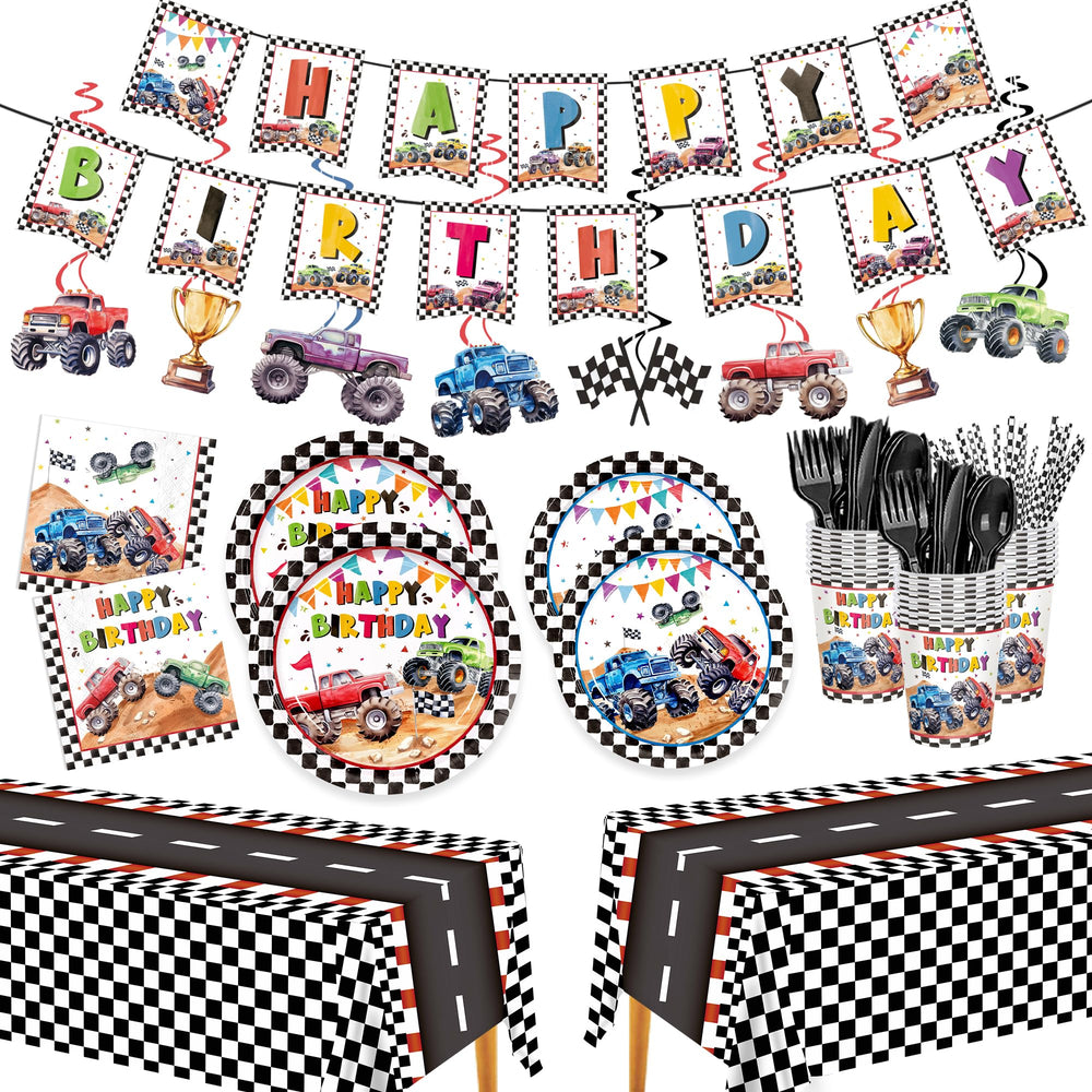 XIENBLOC packaging ensemble Monster Truck pour organiser vite la fête