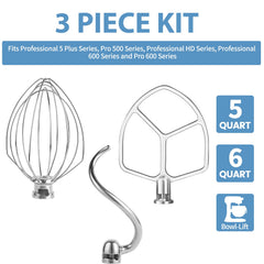 XINBOOGQ batteur plat angle pour mélanges épais et résultat uniforme