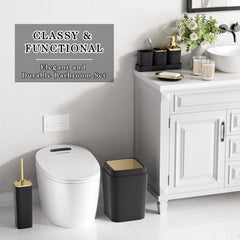 XLHOMO porte-brosses et gobelet, rangement hygiénique et organisé
