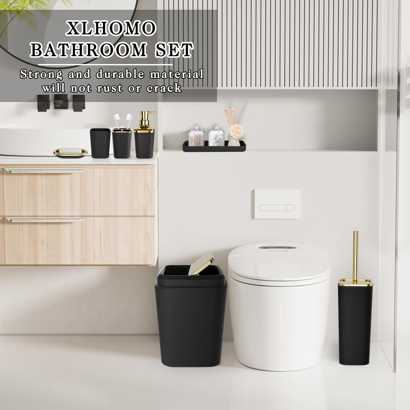 XLHOMO porte-savon avec savon, drain efficace et présentation soignée