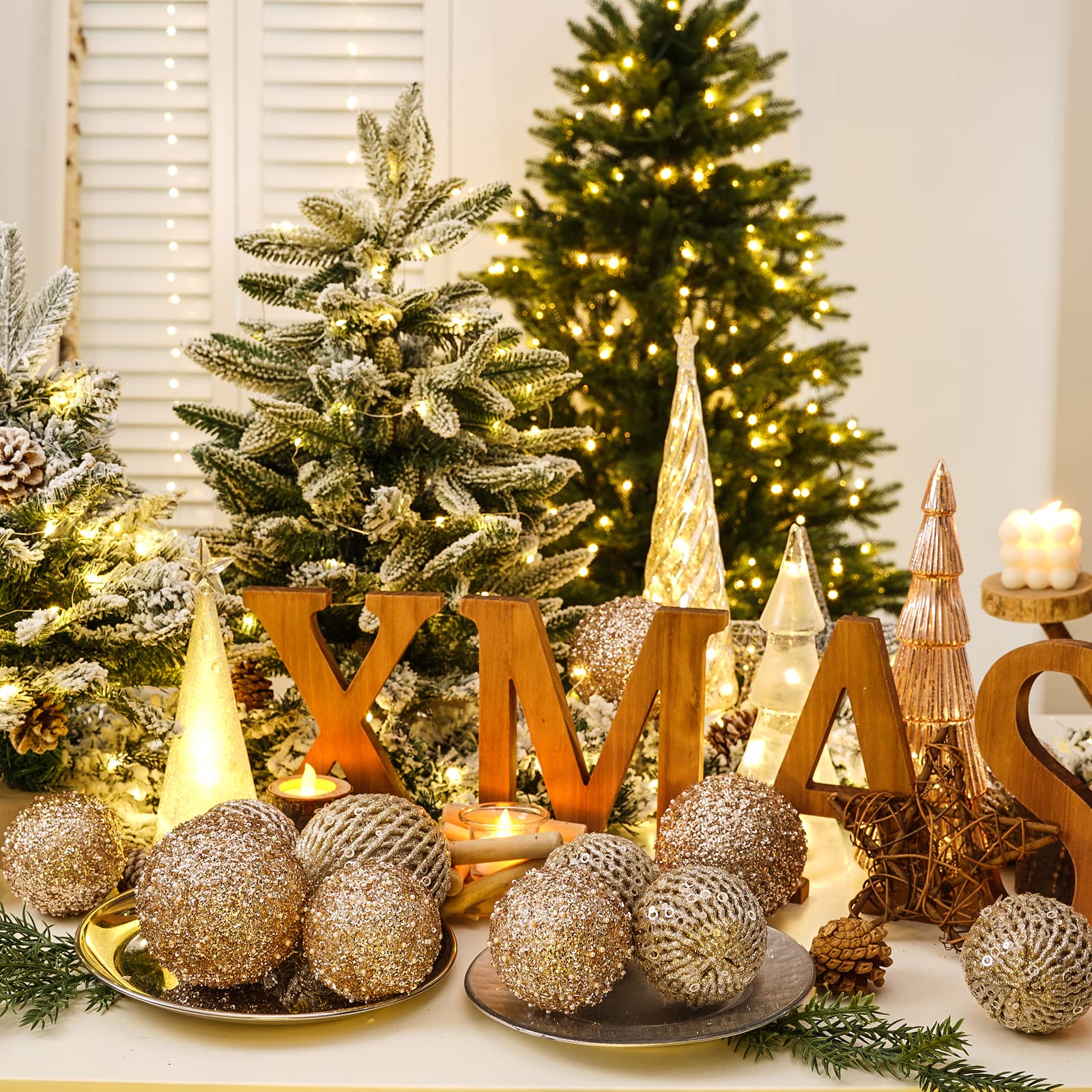 XmasExp détail du capuchon et du fil pour suspension facile