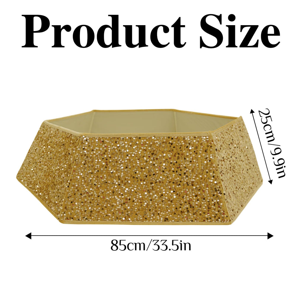 XmasExp gros plan paillettes montrant texture résistante et brillante