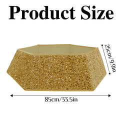 XmasExp gros plan paillettes montrant texture résistante et brillante
