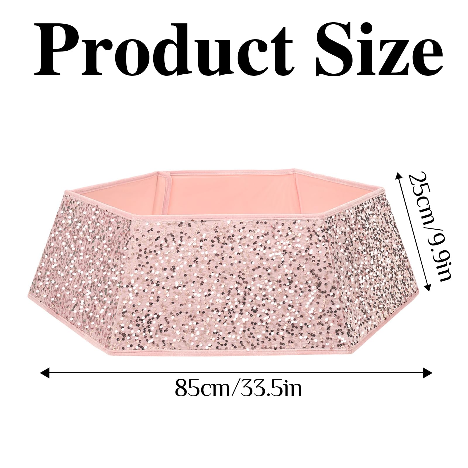 XmasExp gros plan sequins montrant brillance durable