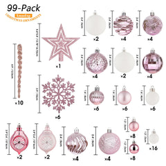 XmasExp ensemble de flocons et glaçons assortis apportant relief et verticalité décorative