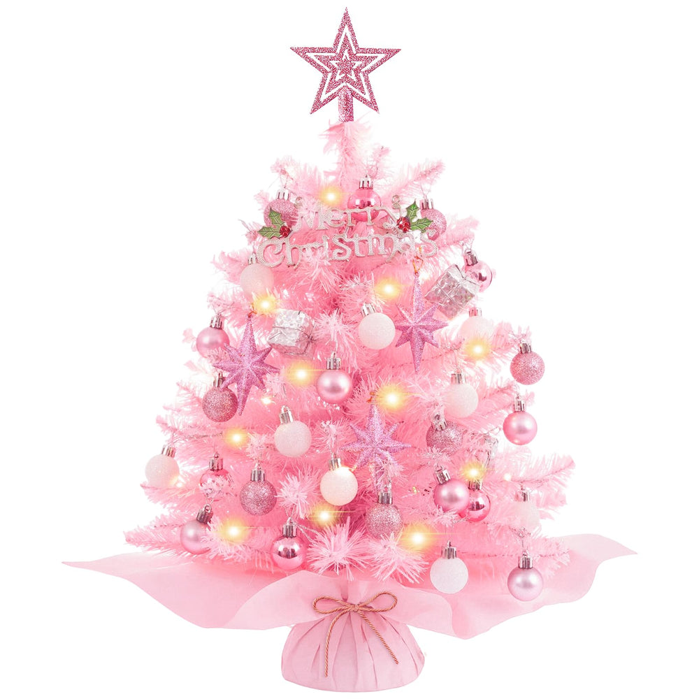 XmasExp sapin rose face emballage montrant contenu et praticité