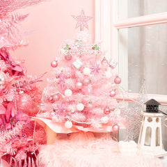 XmasExp ornements inclus affichés pour décoration complète facile