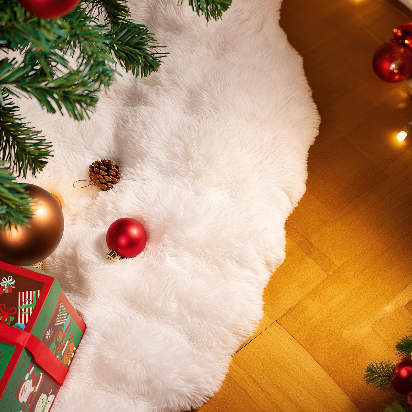 Xnipicg mise en scène salon de Noël créant atmosphère chaleureuse
