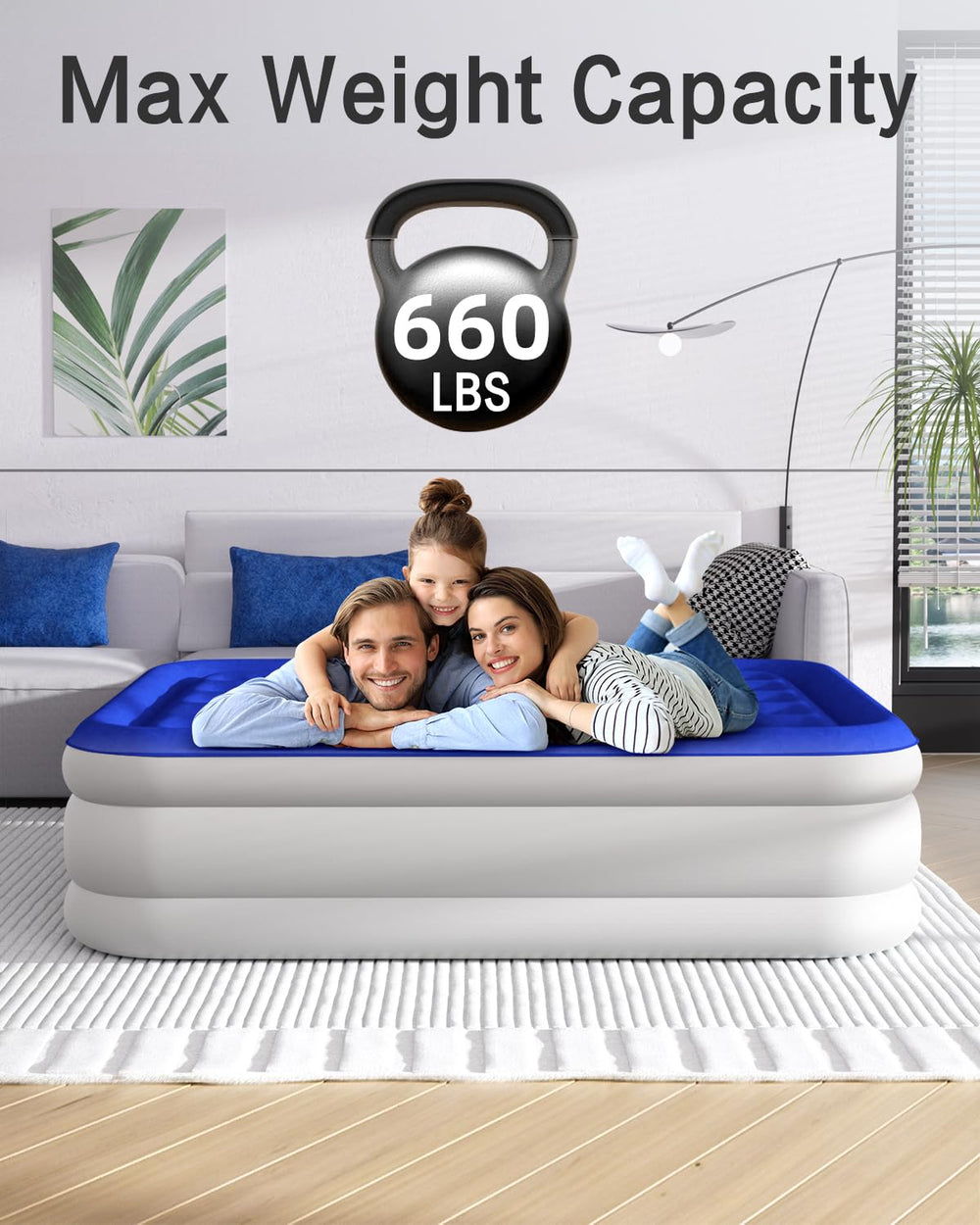 Xsleep matelas en situation dans une chambre offrant un couchage élégant invité