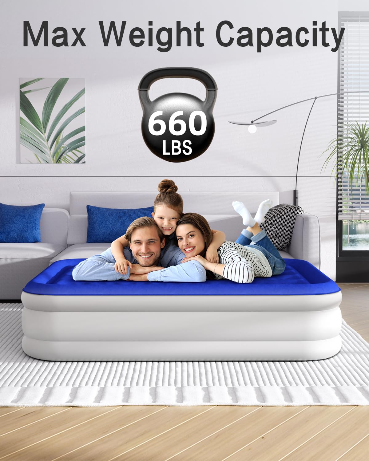 Xsleep matelas installé dans chambre d'invités pour accueil élégant