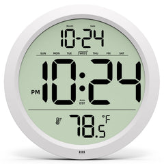 XUANZIT face avant blanc montrant heure lisible et design discret