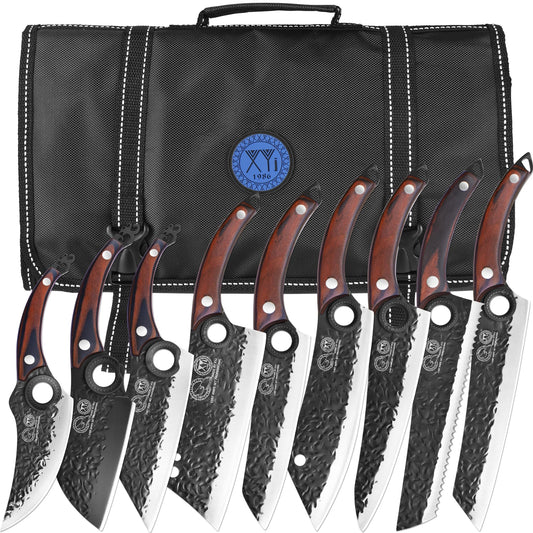 XYJ vue face du coffret ouvert montrant l'ensemble et organisation pratique
