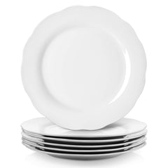 Y YHY assiette face montrant finition blanche élégante et polyvalence