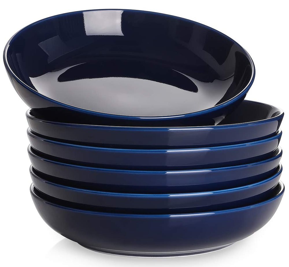 Y YHY bol vue face montrant finition bleu et design large, pour présentations soignées