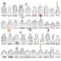 Yabool vase face avant montrant silhouette élégante et transparence