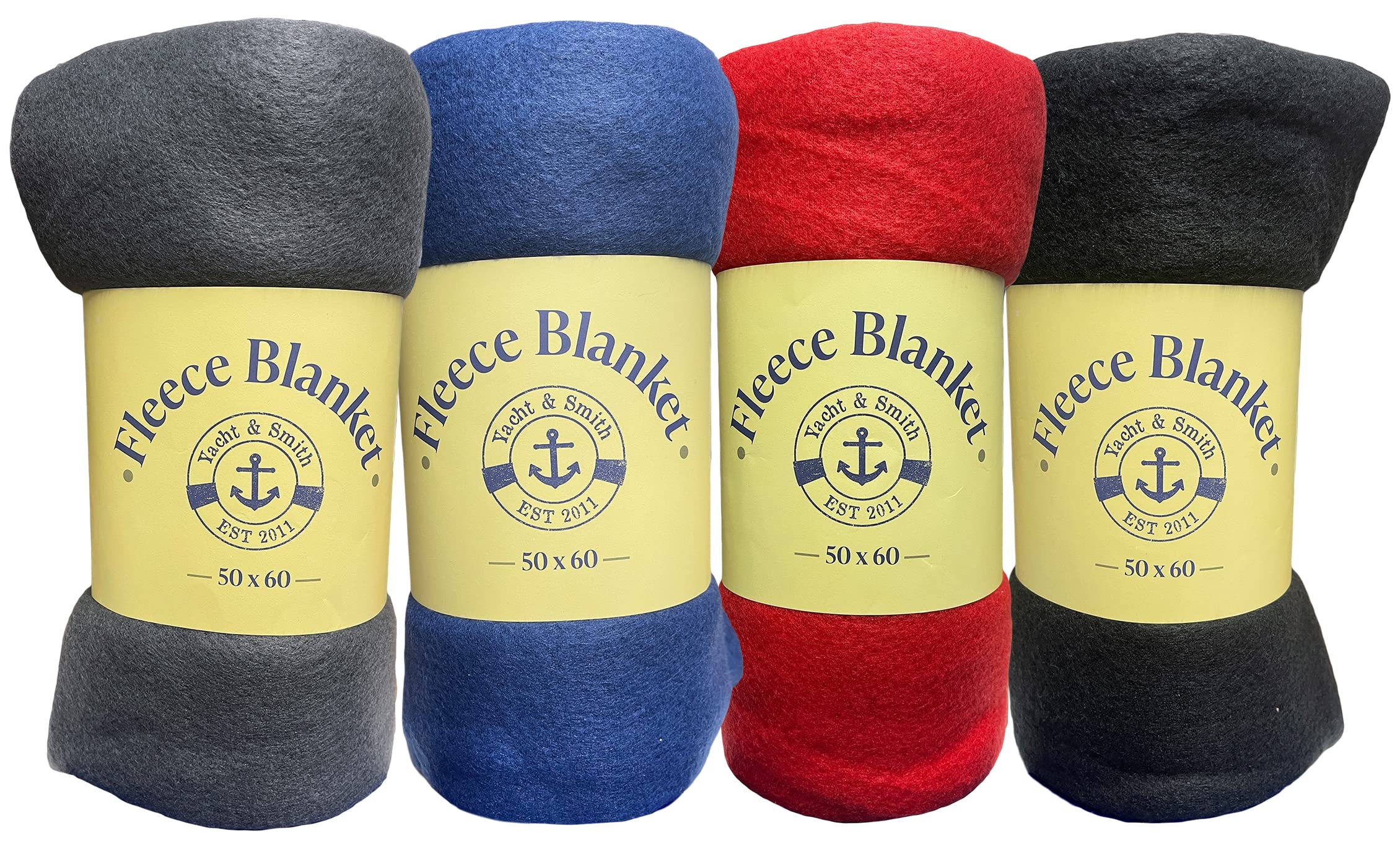 Yacht & Smith gros plan sur la texture polaire douce et résistante offrant confort